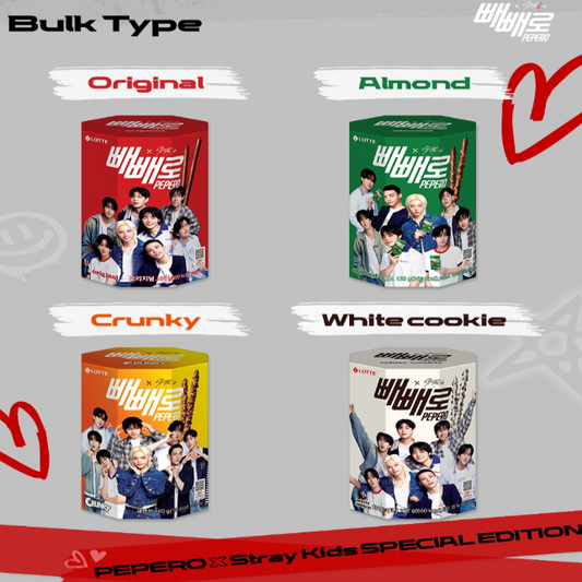 Conjunto de 4 piezas de Stray Kids x PEPERO