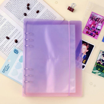 WANNATHIS - A5 6 Ring Sticker Binder Set