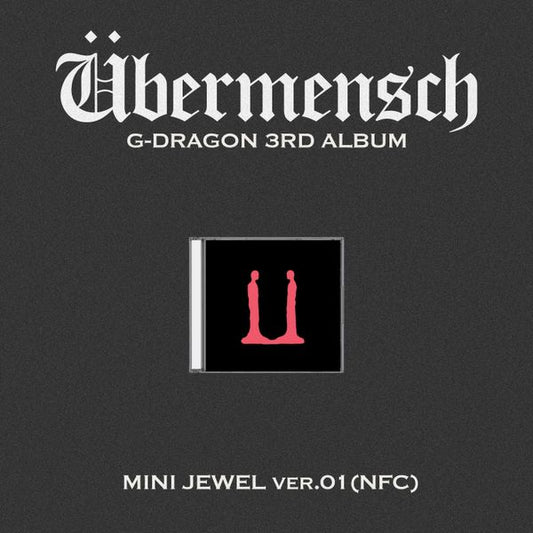 G-DRAGON - 3er álbum [Übermensch] (MINI JEWEL ver.) (NFC)